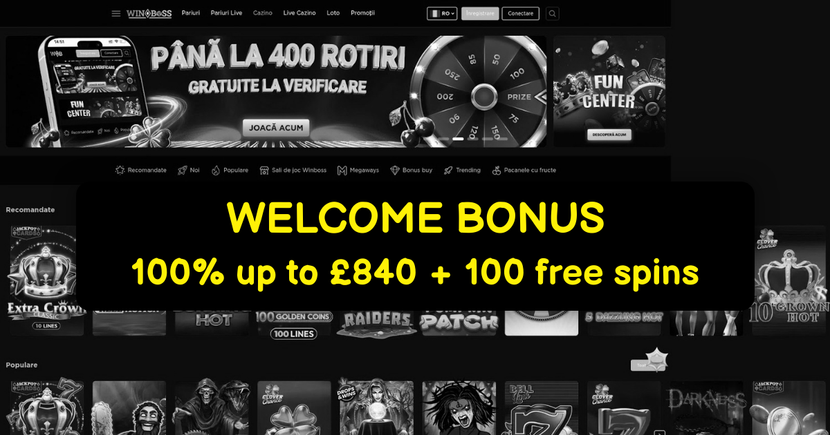 WinBoss Casino - Online Slots & Exclusive Bonuses